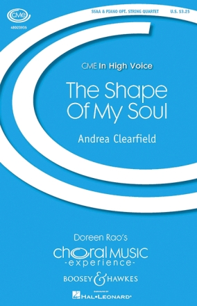 The Shape Of My Soul fr Chor (SSAA) und Klavier, Streichquartett ad libitum Chorpartitur