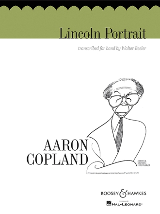 Lincoln Portrait QMB 176 fr Sprecher und Blasorchester Partitur und Stimmen