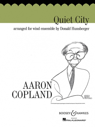 Quiet City  for wind ensemble score and parts