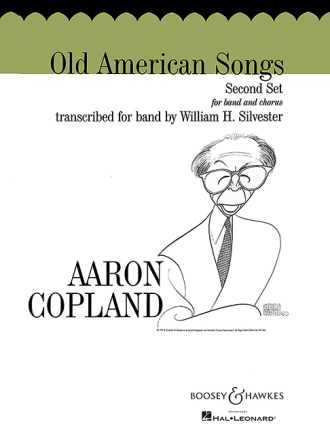 Old American Songs Vol. 2 fr Blasorchester und gemischter Chor (SATB) Partitur und Stimmen