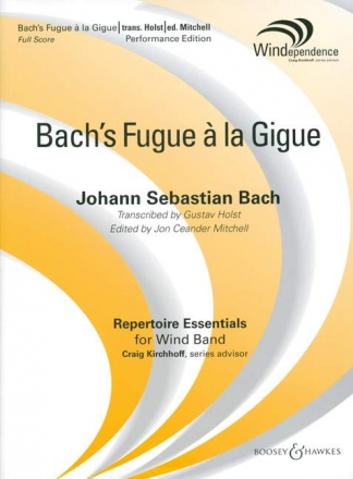 Bach's Fugue  la Gigue fr Blasorchester Partitur