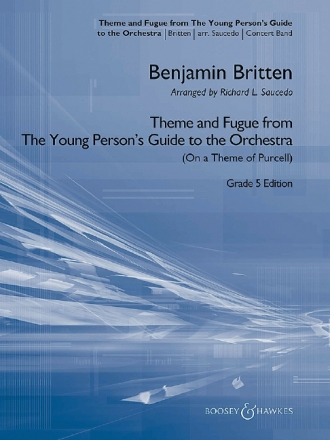 Theme and Fugue from The young Person's Guide to the Orchestra fr Blasorchester