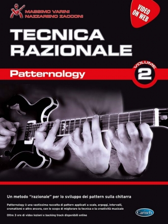 Tecnica razionale vol. 2 - Patternology Guitar / E-Guitar Buch + Online-Video