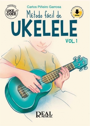 Mtodo fcil de ukelele vol. 1 Ukulele Buch + Online-Audio