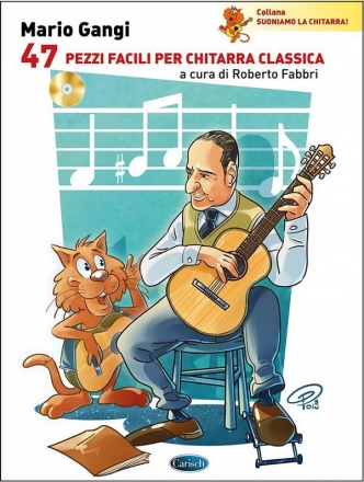 47 pezzi facili  (+CD) per chitarra classica