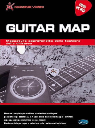 Guitar Map Gitarre Buch + Online-Video