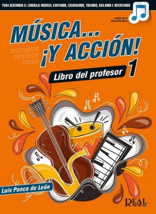 Msica? Y accin! 1 (Libro del profesor)  Buch + Online-Audio