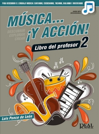 Msica? Y accin! 2 (Libro del profesor)  Buch + Online-Audio