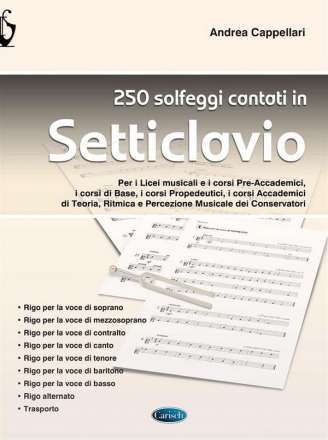 250 solfeggi cantati in setticlavio