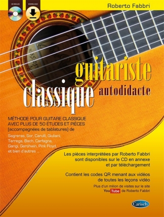 Roberto Fabbri,Guitariste classique autodidacte Gitarre