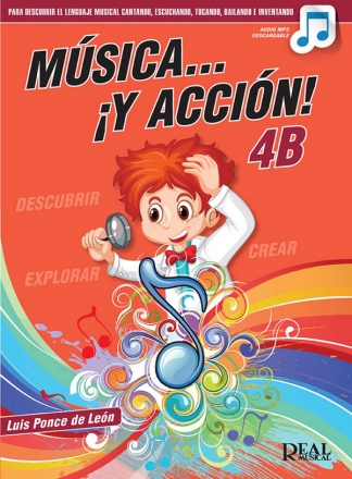 Msica? Y accin! 4B (Libro del alumno) Theory Buch + Online-Audio