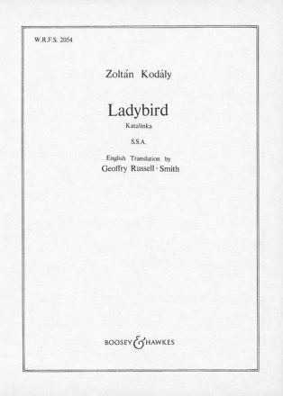 Ladybird 2054 fr Frauenchor (SSA) a cappella Chorpartitur