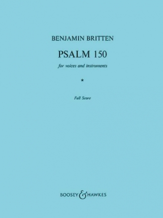 Psalm 150 op. 67 fr Kinderchor und Instrumente Partitur