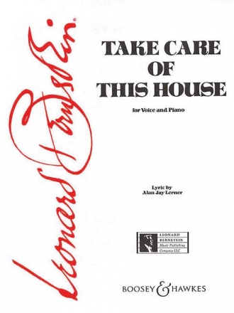 Take Care of This House fr mittlere Singstimme und Klavier