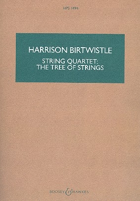 String Quartet: The Tree of Strings HPS 1494 fr Streichquartett Studienpartitur