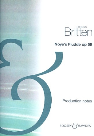 Noye's Fludde op. 59 fr Soli (ABarB), Sprecher, Kinderchor und Instrumente