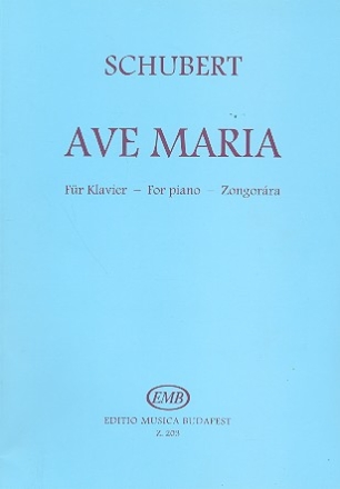 Ave Maria op.52,6 fr Klavier (mit Text)