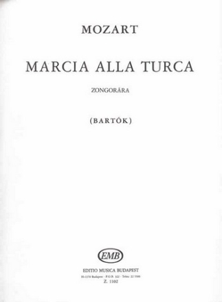 Marcia alla Turca from Sonata KV331 for piano