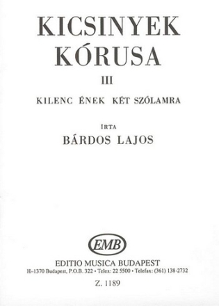 Brdos Lajos Kicsinyek krusa  Children's Choir