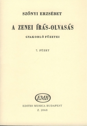 Sznyi Erzsbet A zenei rs-olvass gyakorl fzetei  Solfege