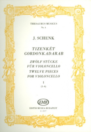 12 Stcke Band 1 (Nos.1-6) fr Violoncello und Klavier