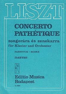 Concerto pathtique for piano and orchestra study score