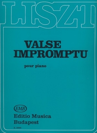 Liszt Ferenc Valse impromptu  Piano