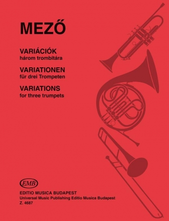 Mez Imre Variations for three trumpets  Trumpet (more)