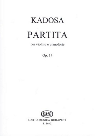 Kadosa Pl Partita  Violin and Piano