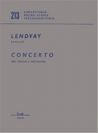 Lendvay Kamill Violin Concerto  Concerto (violin)