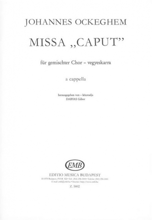 Johannes Ockeghem Missa Caput  Fr Gem. Chor Vocal