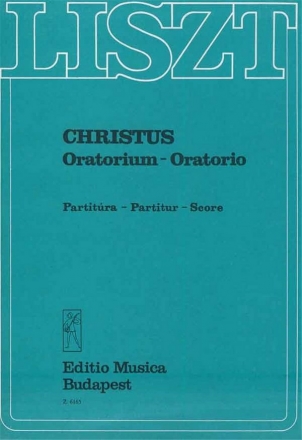 Christus fr Soli, gem Chor, Orgel und Orchester Partitur