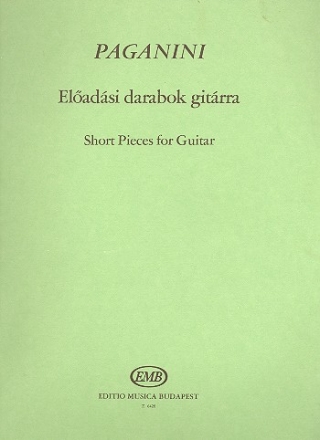 Short pieces for guitar