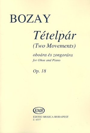 Ttelpr op.18 for oboe and piano