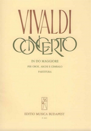 Antonio Vivaldi Concerto In Do Maggiore  Per Oboe, Archi E Czalo Oboe and Strings