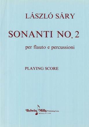 Sry Lszl Sonanti No. 2 for flute and percussion Mixed Chamber Duo