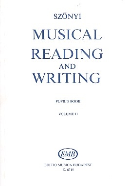 Musical Reading and Writing vol.2 solfege pupil's book