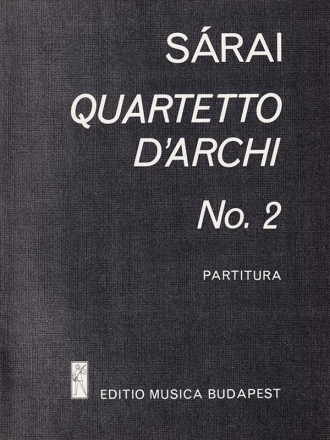 Srai Tibor String Quartet No. 2  String Quartet