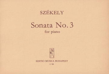 Szkely Endre Sonata No. 3  Piano