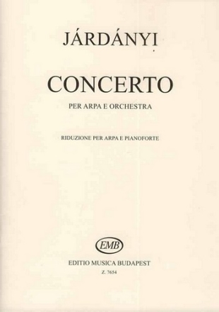 Concerto for Harp and Orchestra for harp and piano score