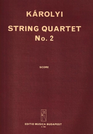 Krolyi Pl String Quartet No. 2  String Quartet