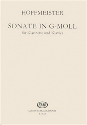 Franz Anton Hoffmeister Sonate G-Moll Klarinette und Klavier