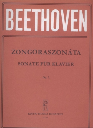 Sonatas for piano in separate editions (Weiner op. 7, E flat major Piano