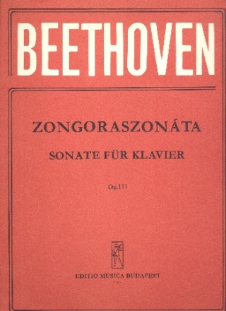 Sonate op.111 fr Klavier