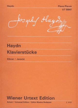 Haydn, Joseph Klavierstcke  Piano