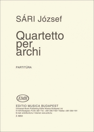 Sri Jzsef String Quartet  String Quartet