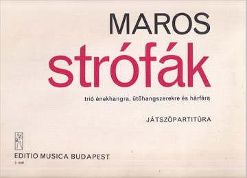 Maros Rudolf Strophes  Chamber Music with Voice