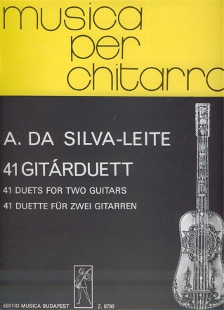 Silva-Leite, Antnio da 41 Duets for two guitars  Guitars