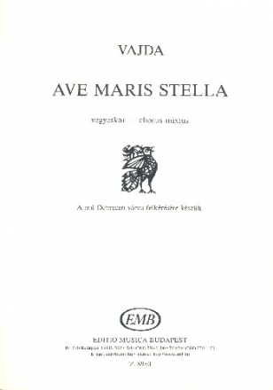 Ave maris stella for mixed chorus a cappella score