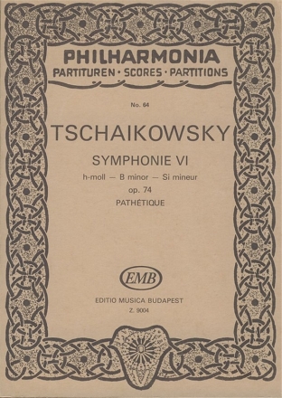 Tchaikovsky, Pyotr Ilyich Symphonie VI.  Symphonic Works